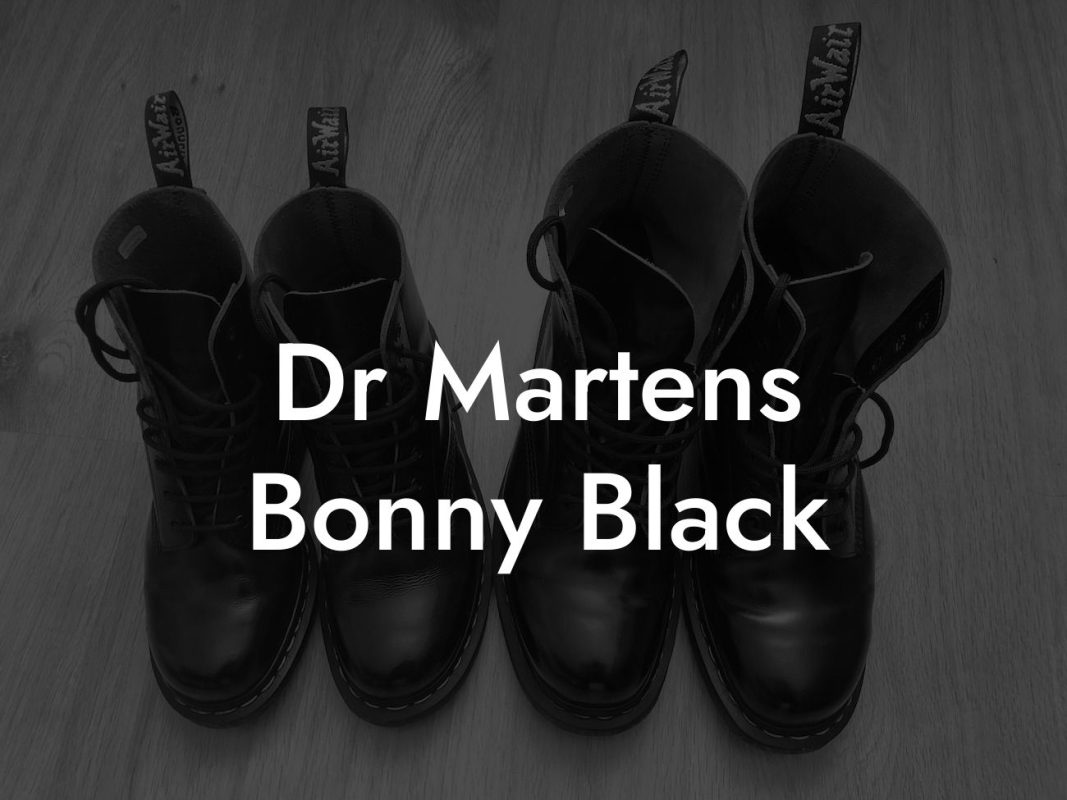 Dr Martens Bonny Black