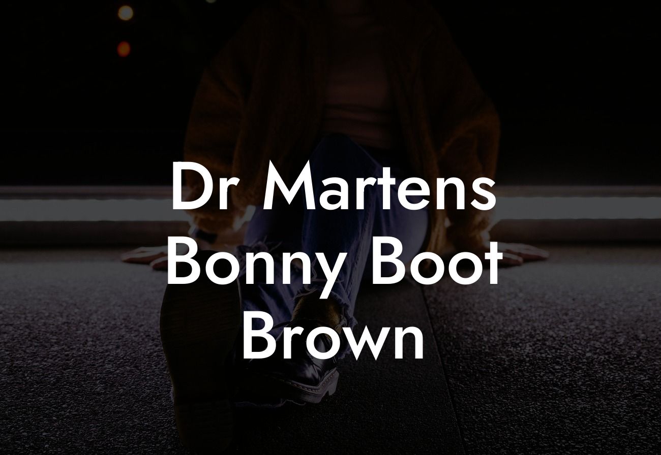 Dr Martens Bonny Boot Brown