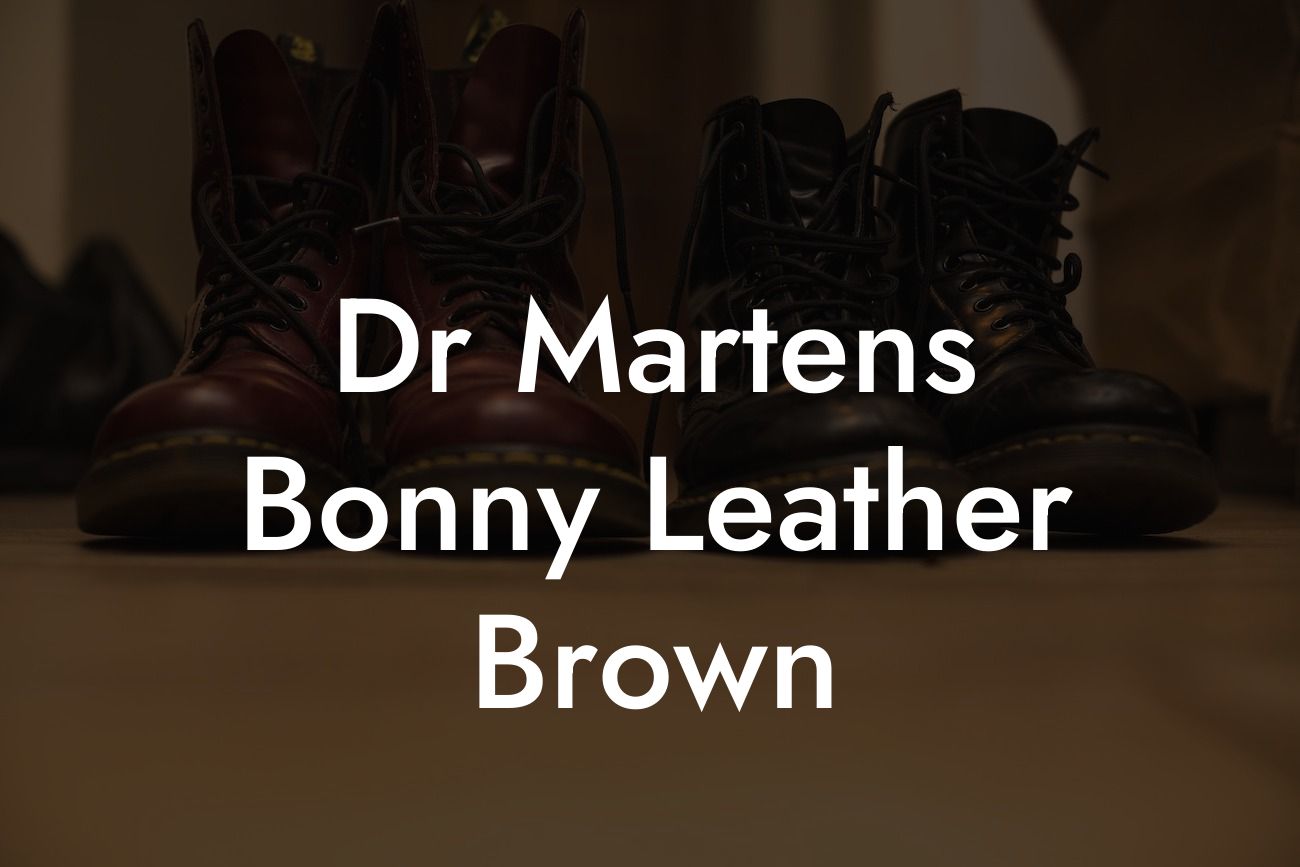 Dr Martens Bonny Leather Brown