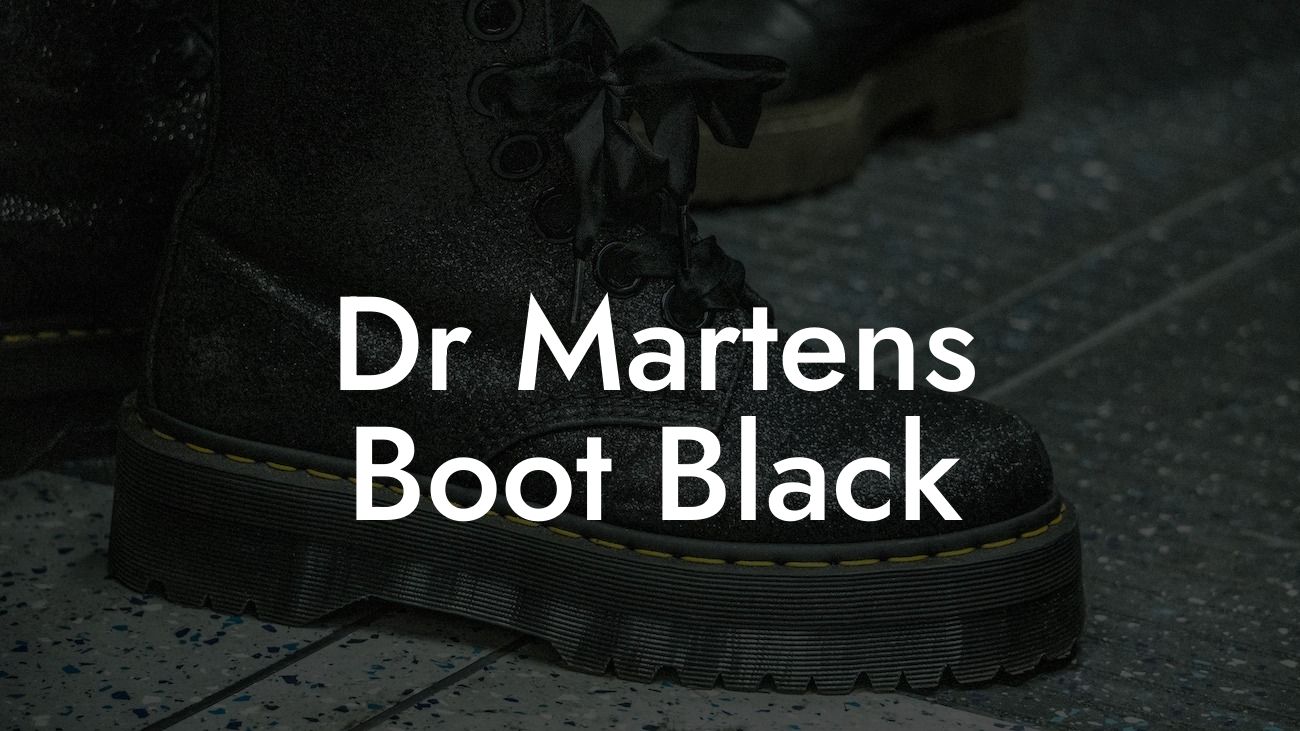 Dr Martens Boot Black