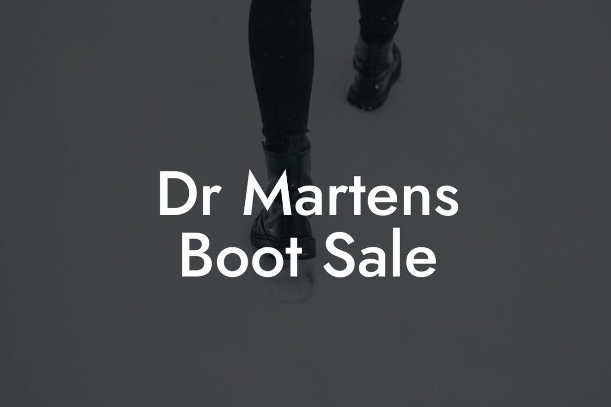 Dr Martens Boot Sale