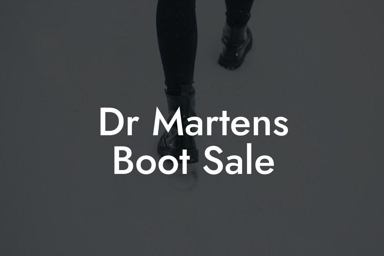 Dr Martens Boot Sale