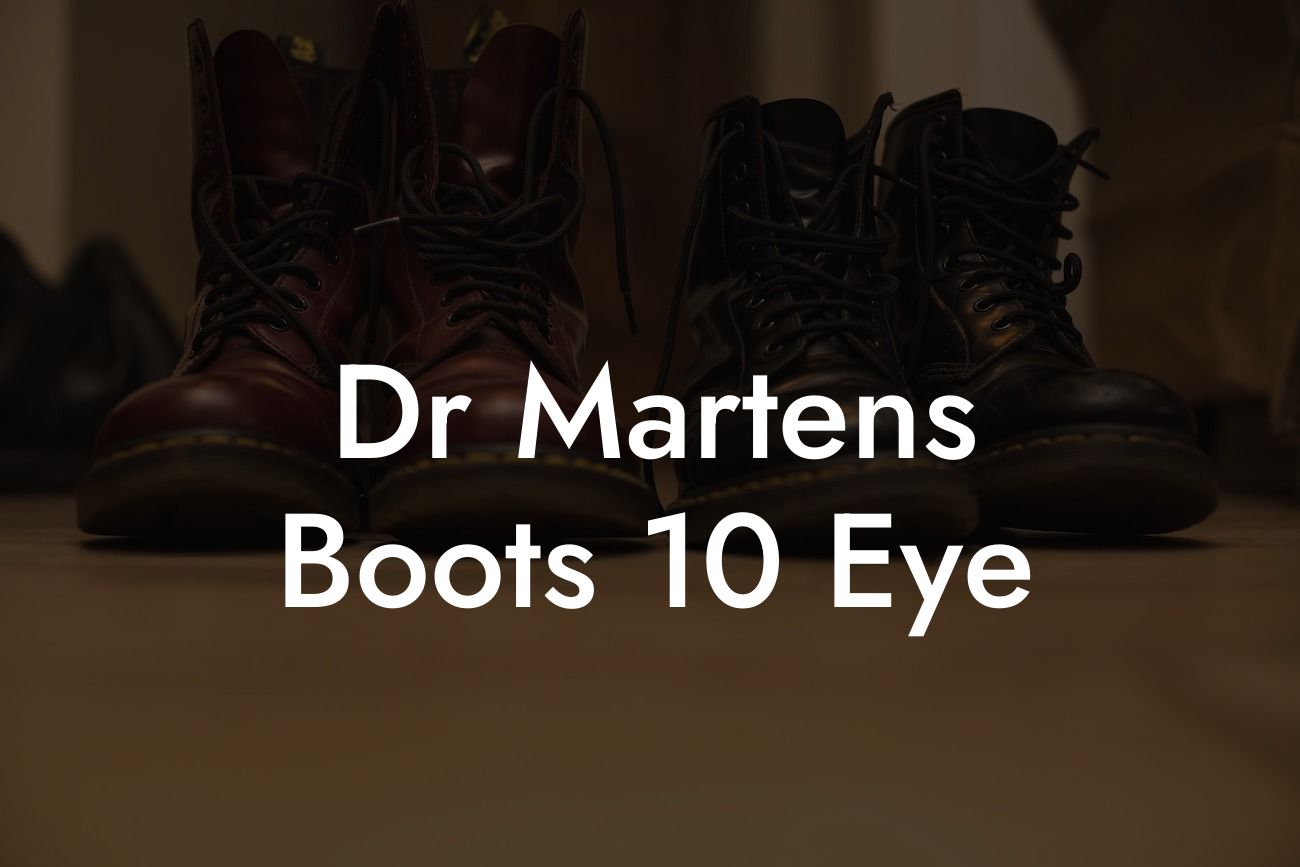 Dr Martens Boots 10 Eye