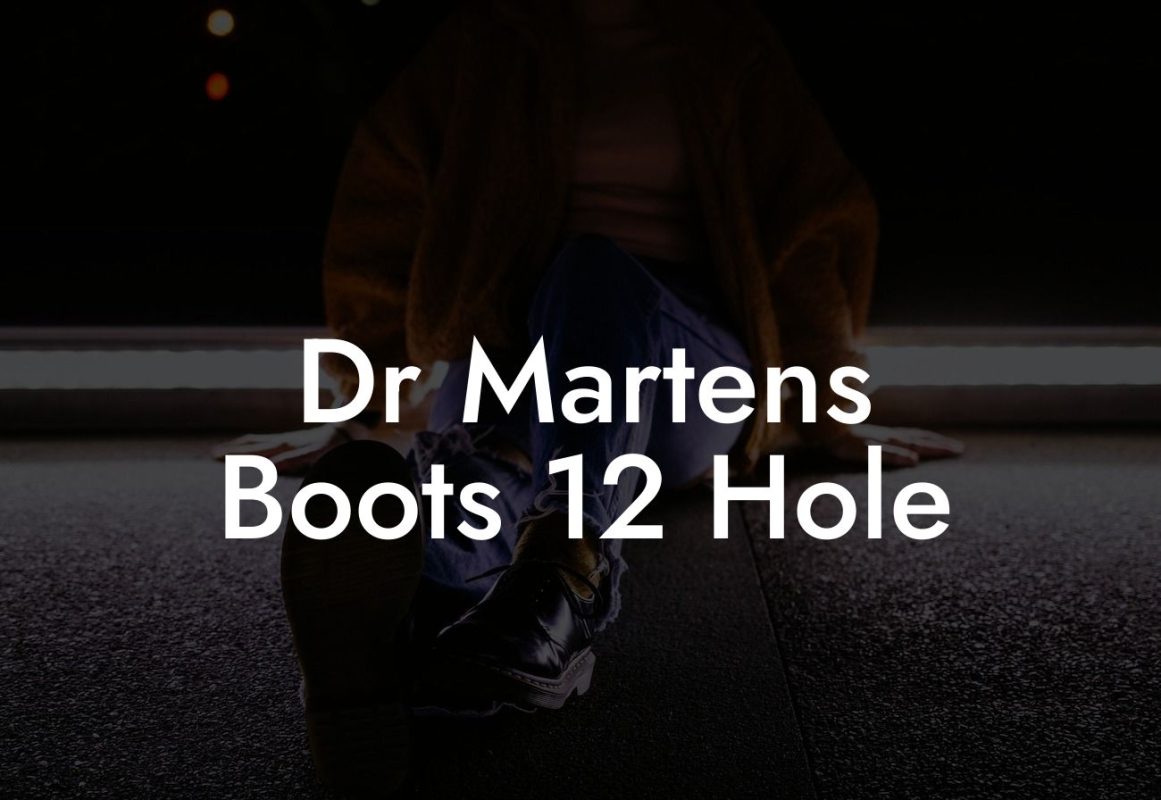 Dr Martens Boots 12 Hole