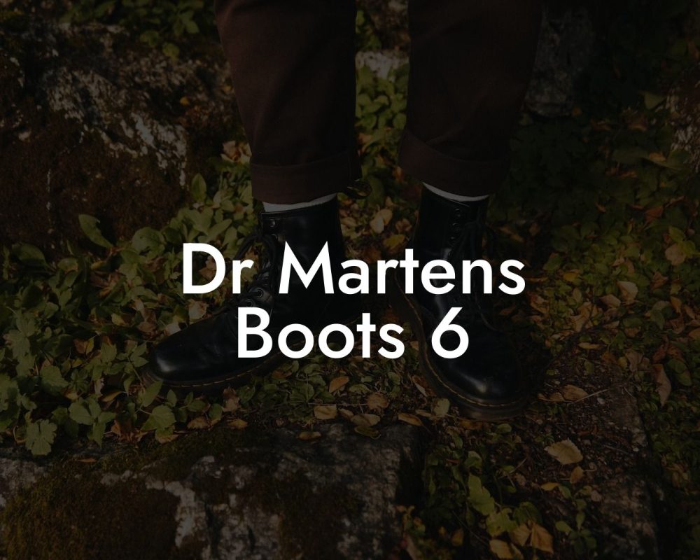 Dr Martens Boots 6