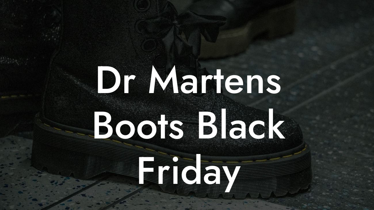 Dr Martens Boots Black Friday