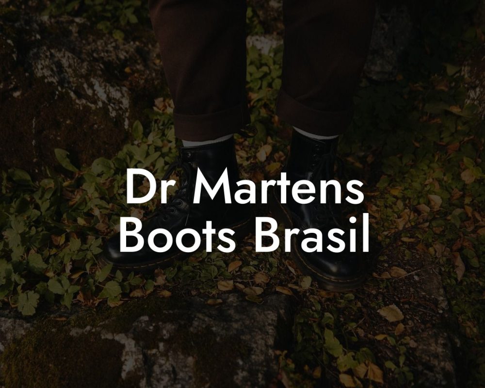 Dr Martens Boots Brasil