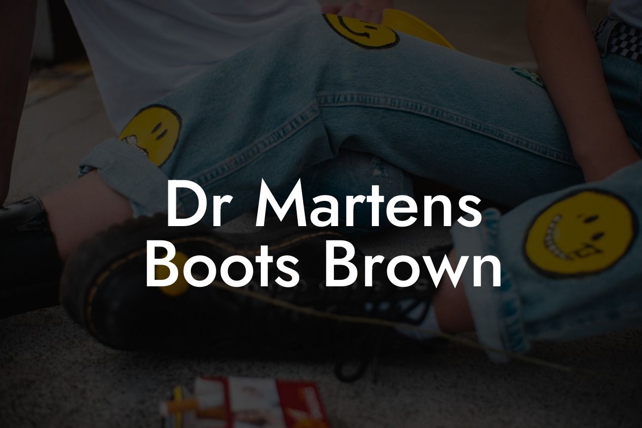 Dr Martens Boots Brown