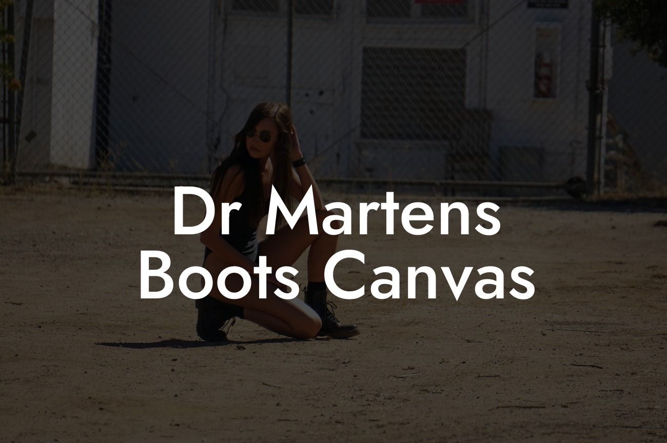 Dr Martens Boots Canvas