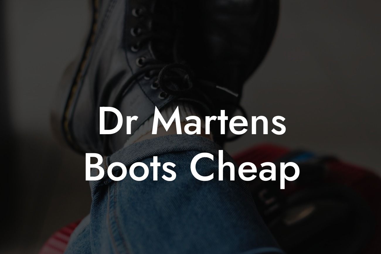 Dr Martens Boots Cheap