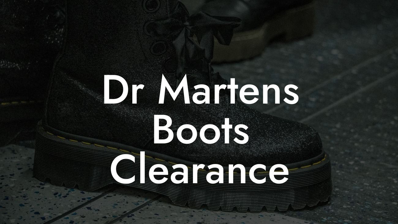 Dr Martens Boots Clearance