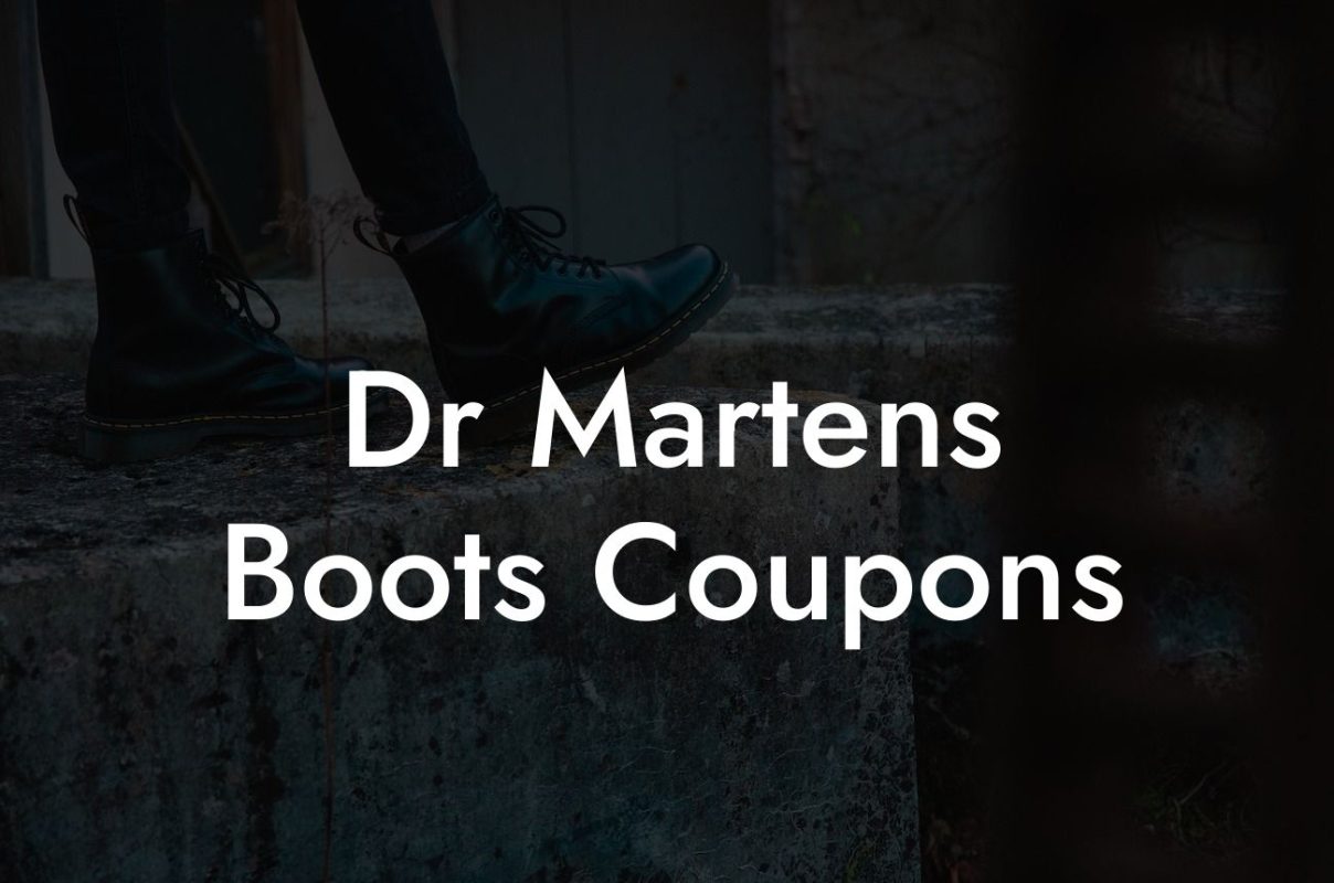 Dr Martens Boots Coupons