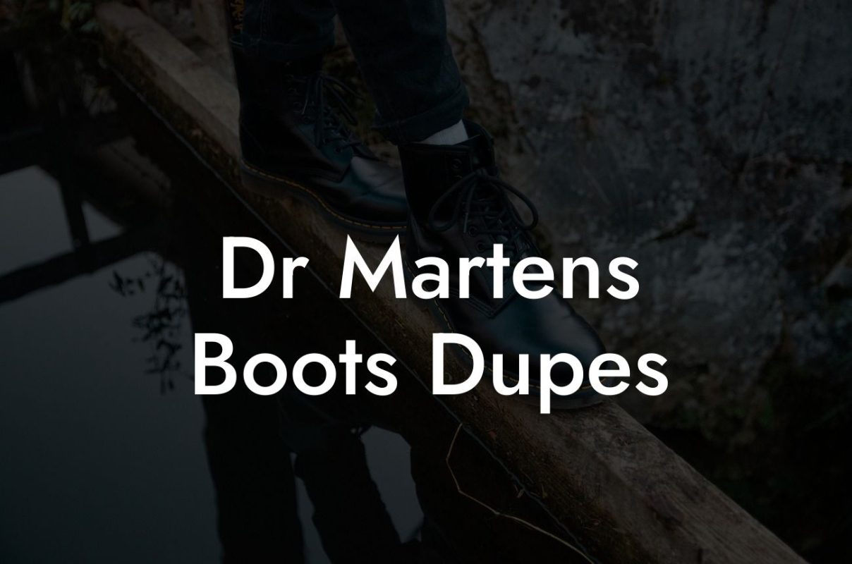 Dr Martens Boots Dupes