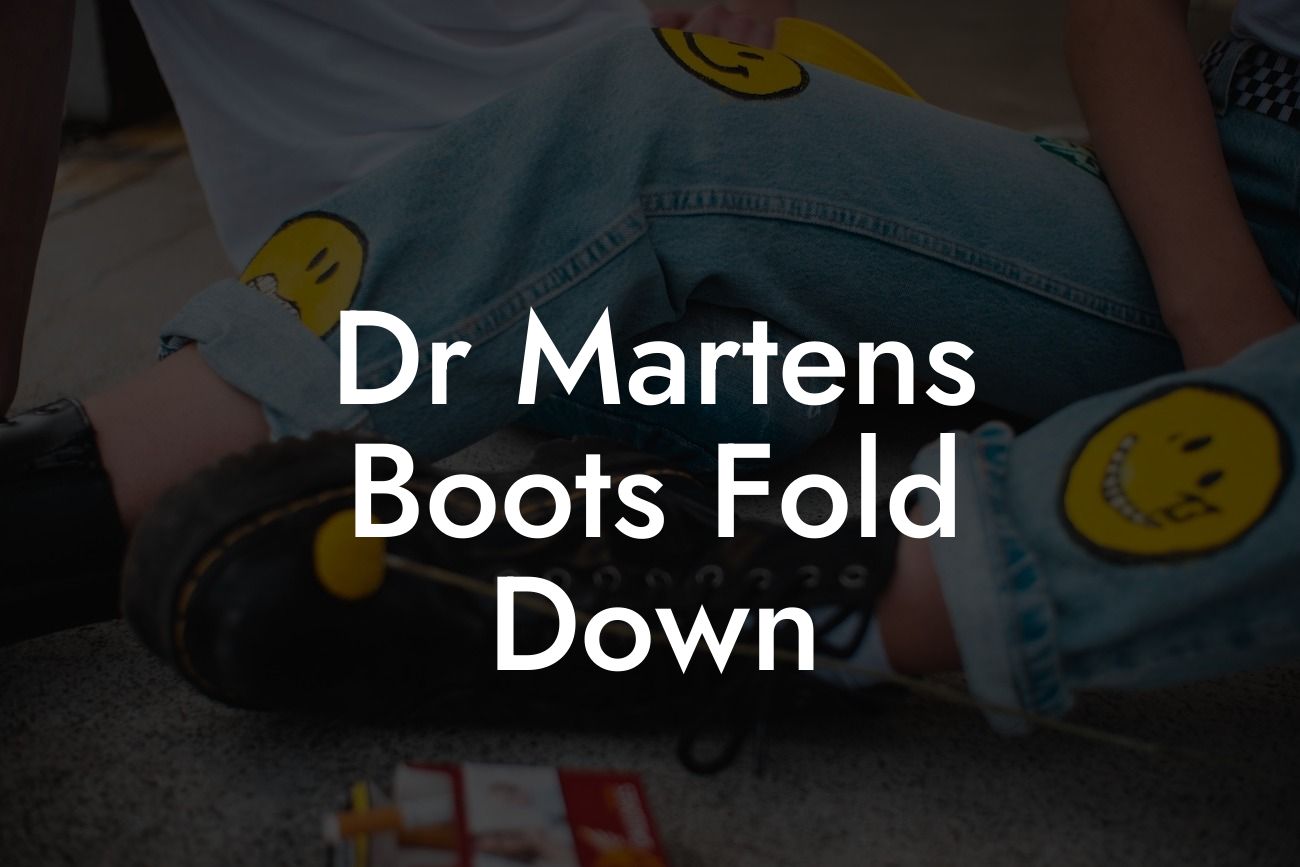 Dr Martens Boots Fold Down