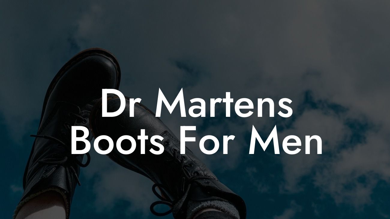 Dr Martens Boots For Men