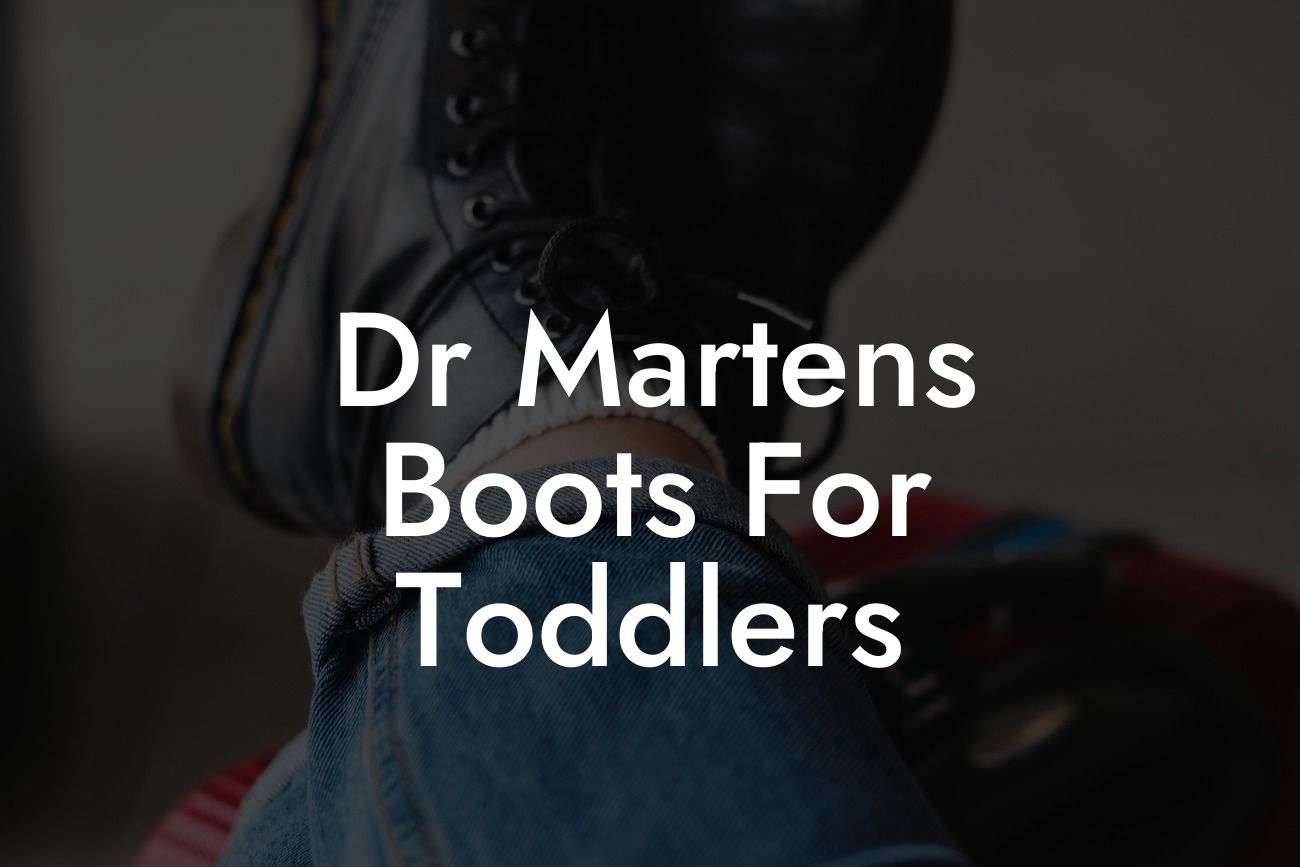 Dr Martens Boots For Toddlers