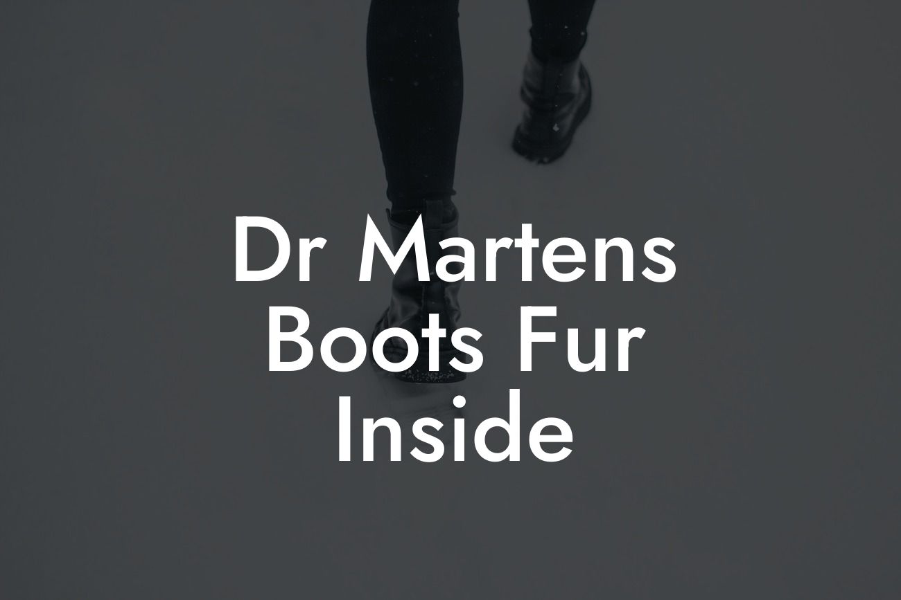 Dr Martens Boots Fur Inside