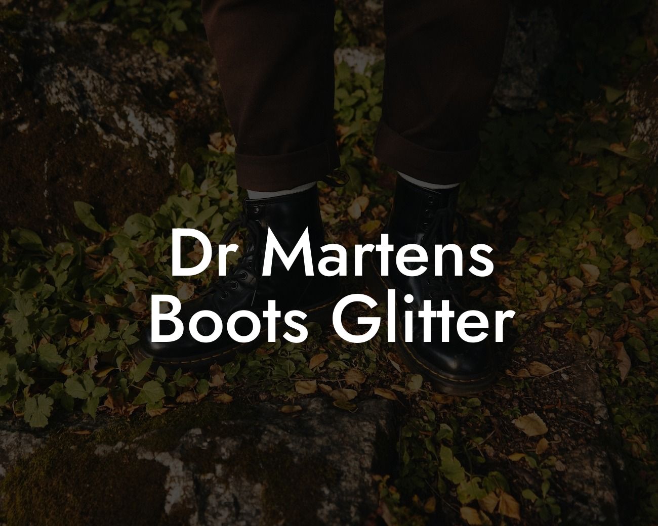 Dr Martens Boots Glitter