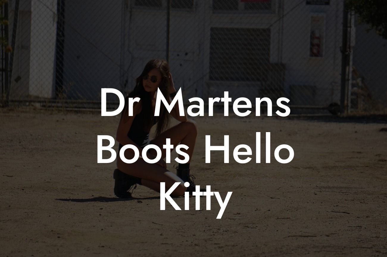 Dr Martens Boots Hello Kitty