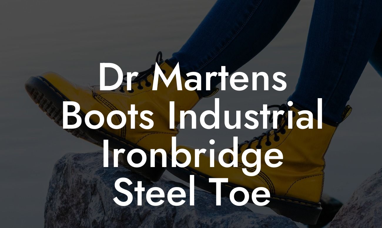 Dr Martens Boots Industrial Ironbridge Steel Toe