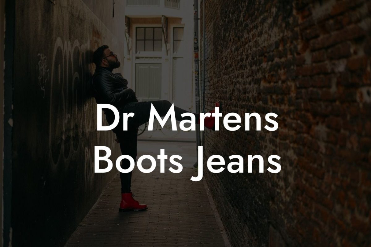 Dr Martens Boots Jeans