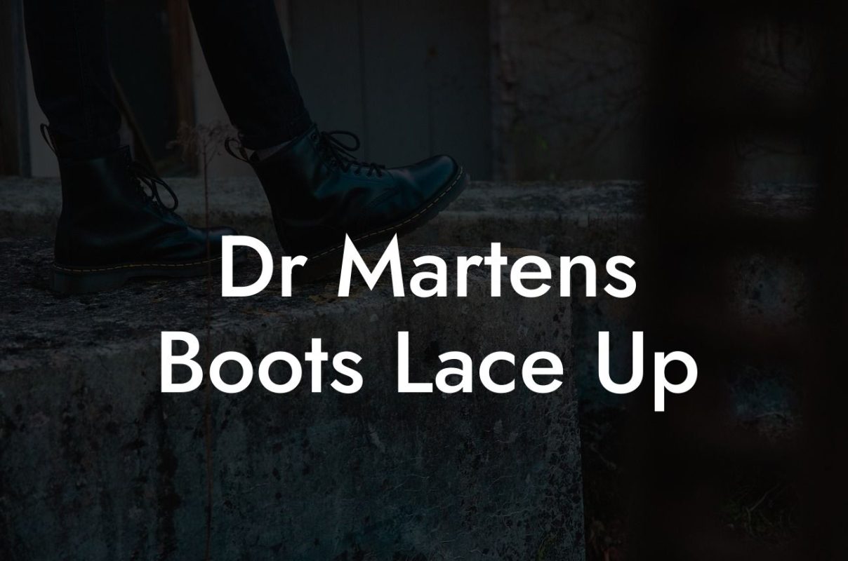 Dr Martens Boots Lace Up