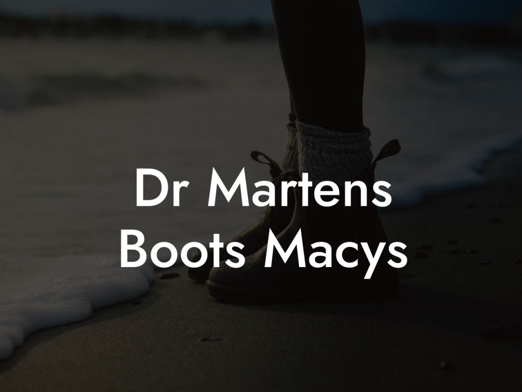 Dr Martens Boots Macys