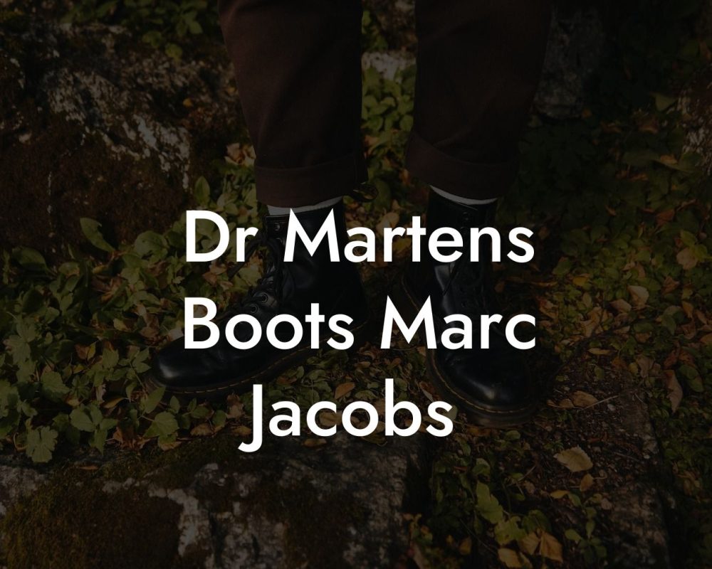 Dr Martens Boots Marc Jacobs