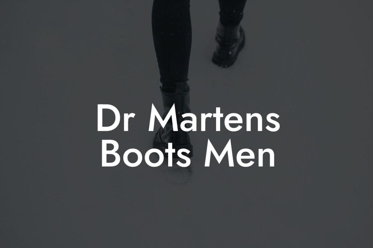 Dr Martens Boots Men