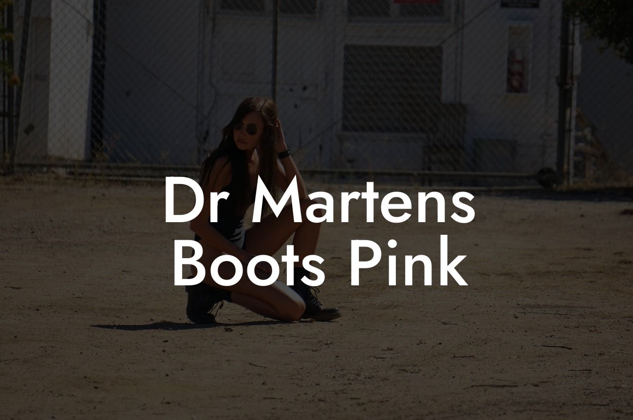 Dr Martens Boots Pink