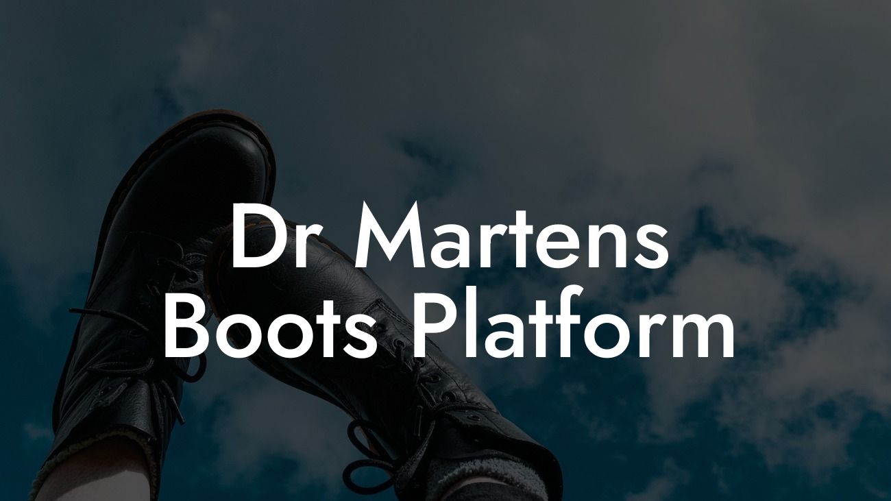 Dr Martens Boots Platform