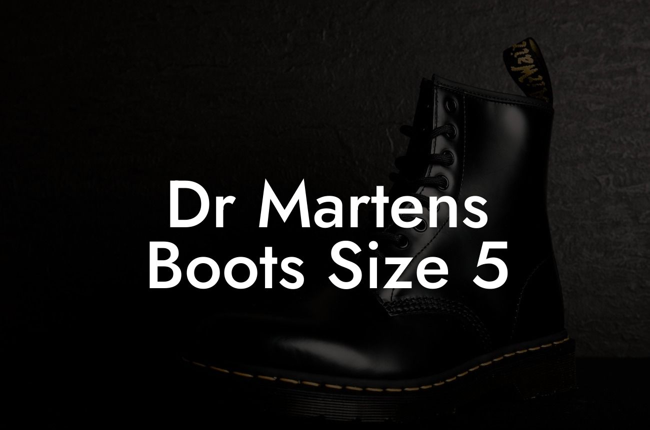 Dr Martens Boots Size 5