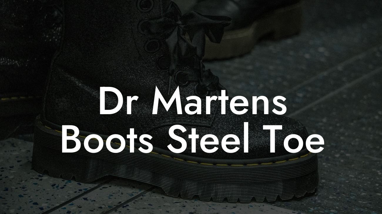 Dr Martens Boots Steel Toe