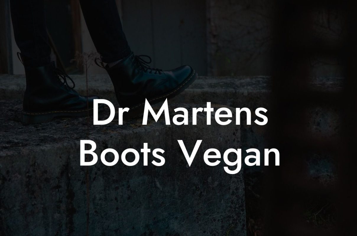 Dr Martens Boots Vegan