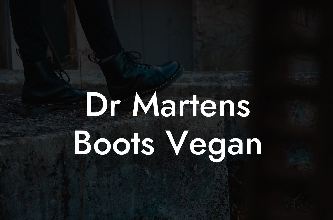 Dr Martens Boots Vegan