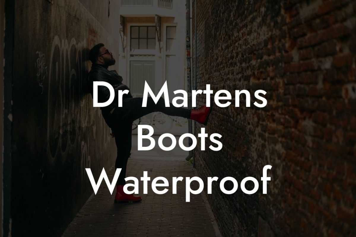 Dr Martens Boots Waterproof