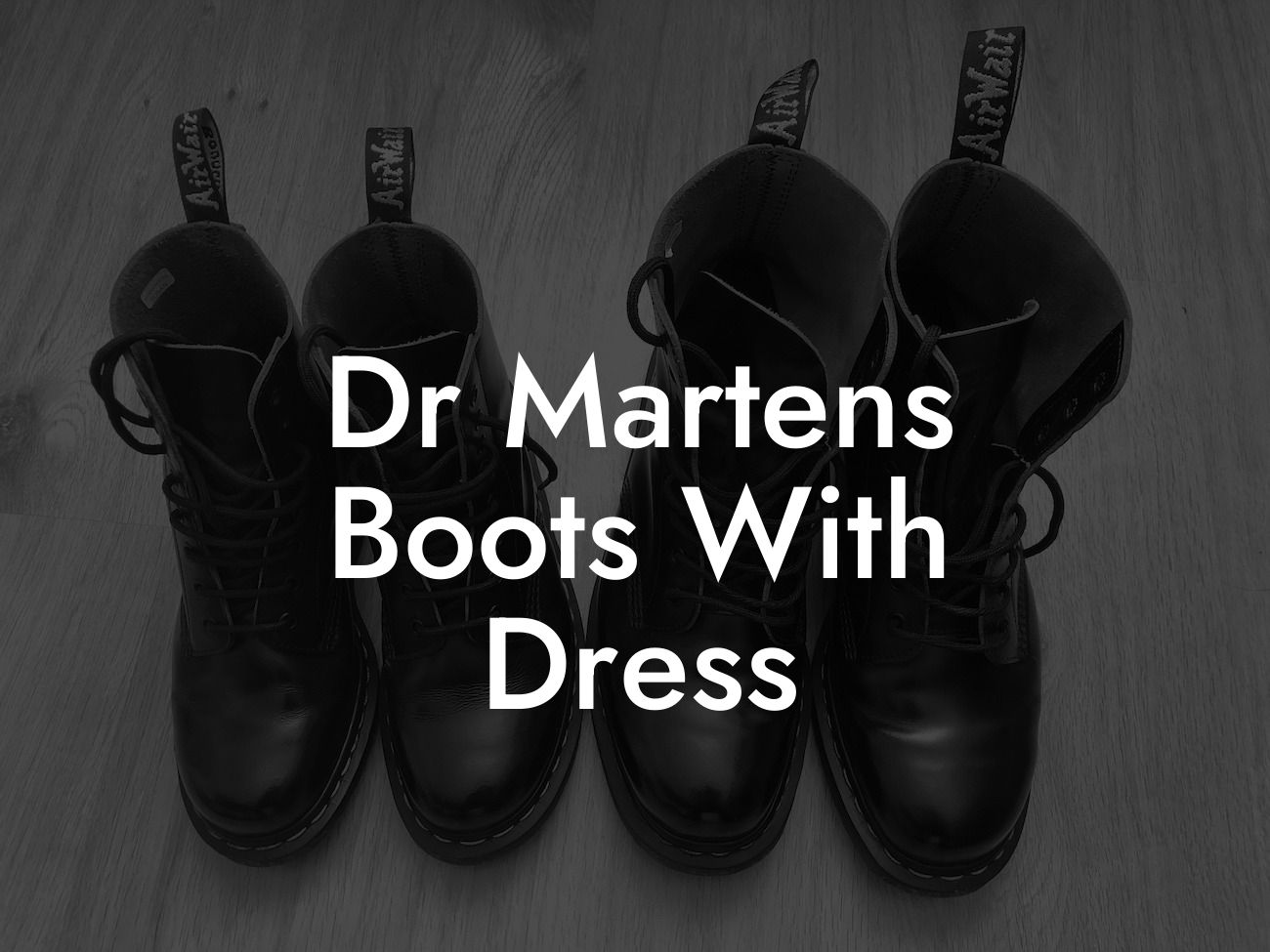 Dr Martens Boots With Dress