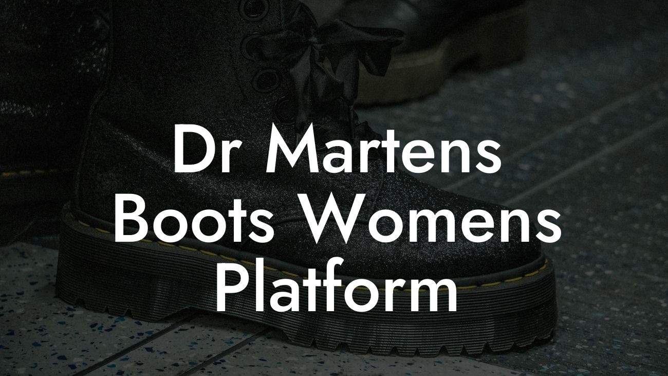 Dr Martens Boots Womens Platform