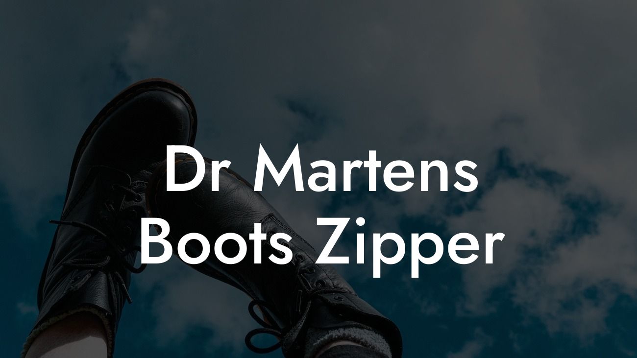 Dr Martens Boots Zipper