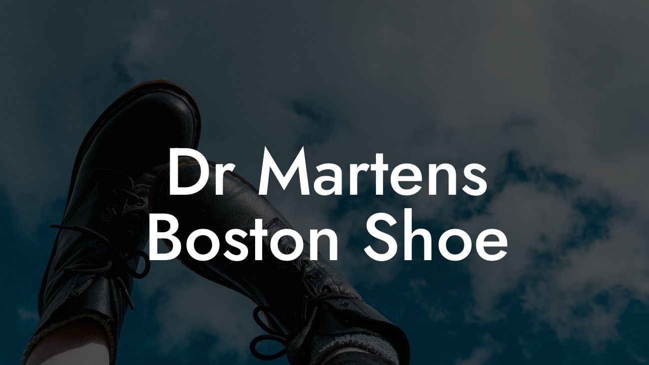 Dr Martens Boston Shoe