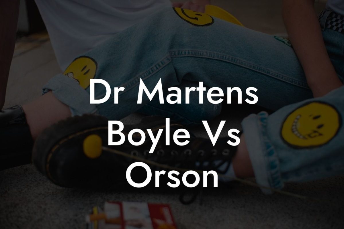 Dr Martens Boyle Vs Orson