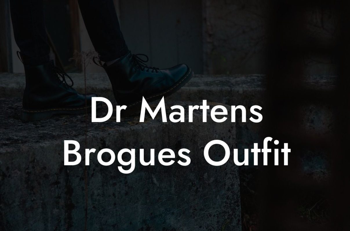 Dr Martens Brogues Outfit