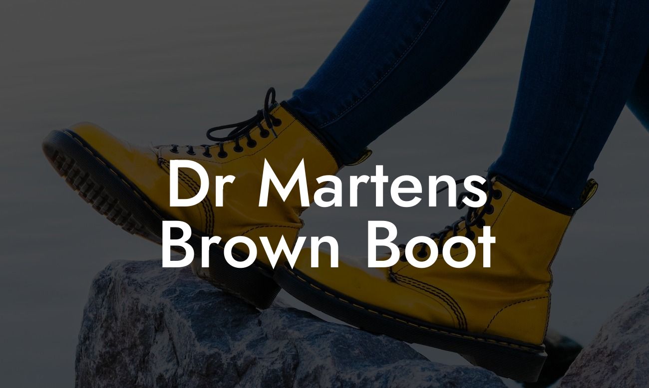 Dr Martens Brown Boot