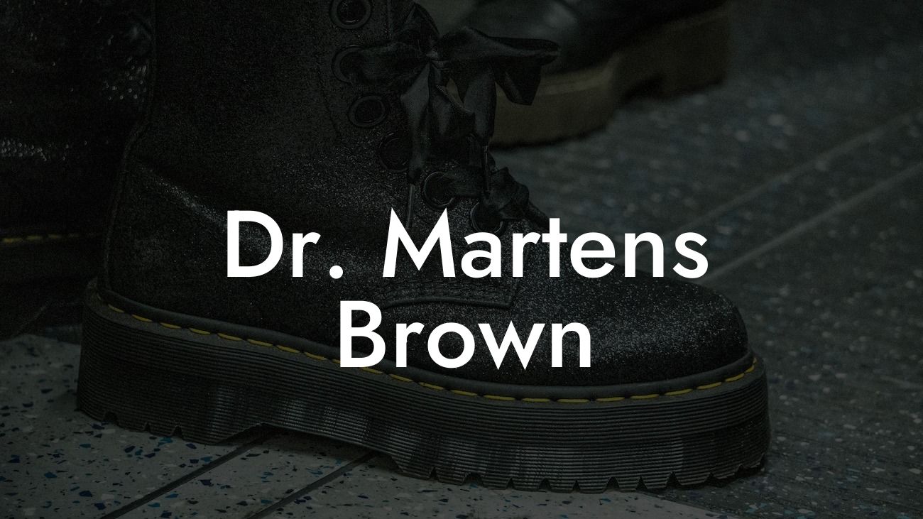 Dr. Martens Brown