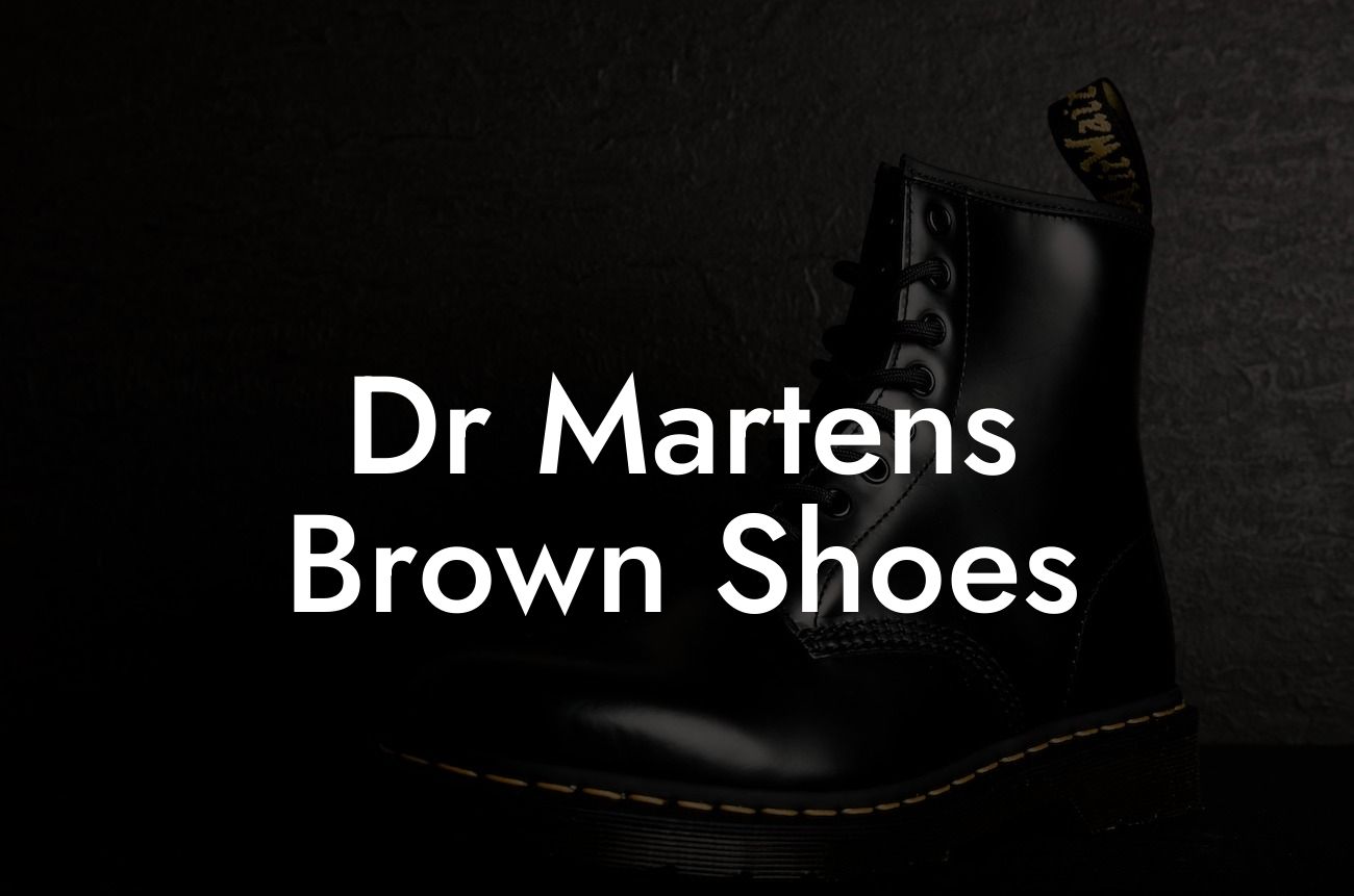 Dr Martens Brown Shoes