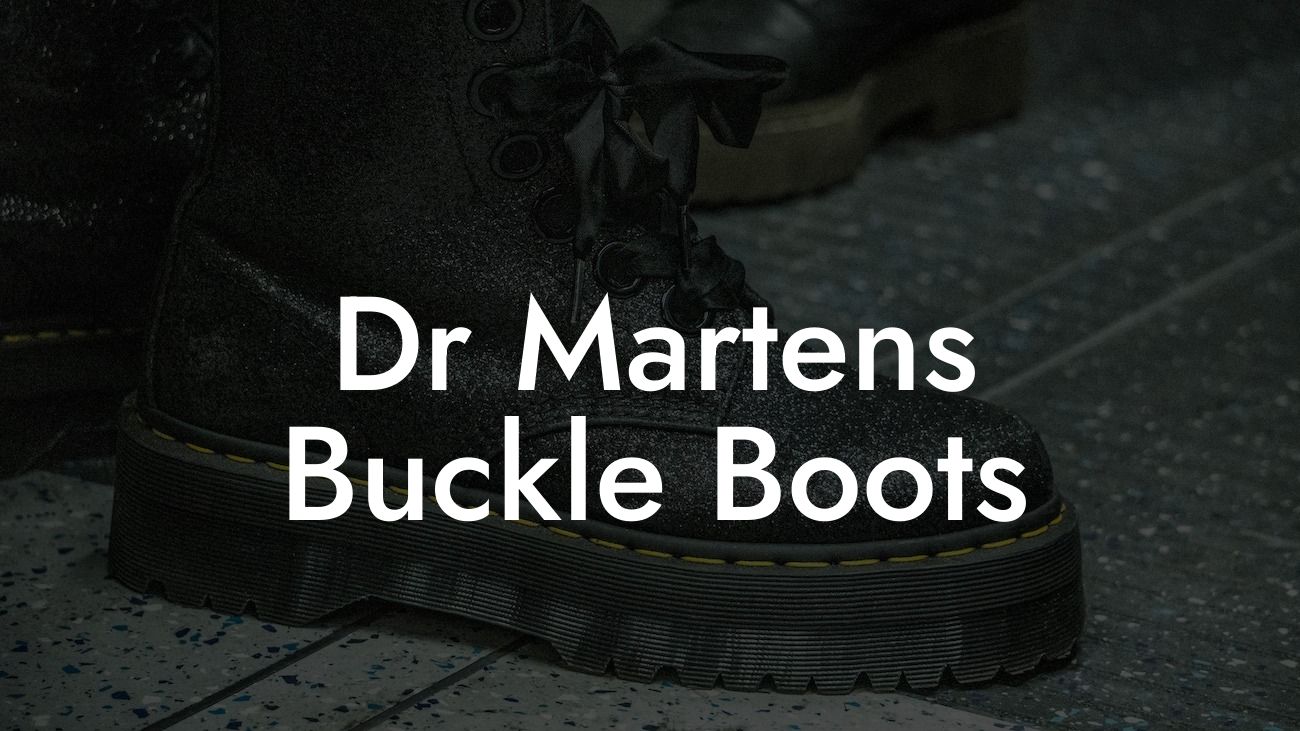 Dr Martens Buckle Boots