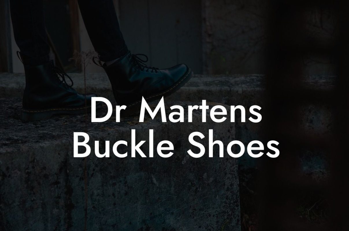 Dr Martens Buckle Shoes