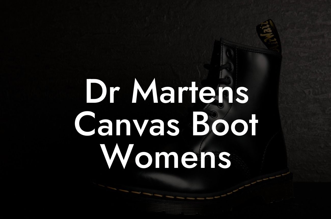 Dr Martens Canvas Boot Womens