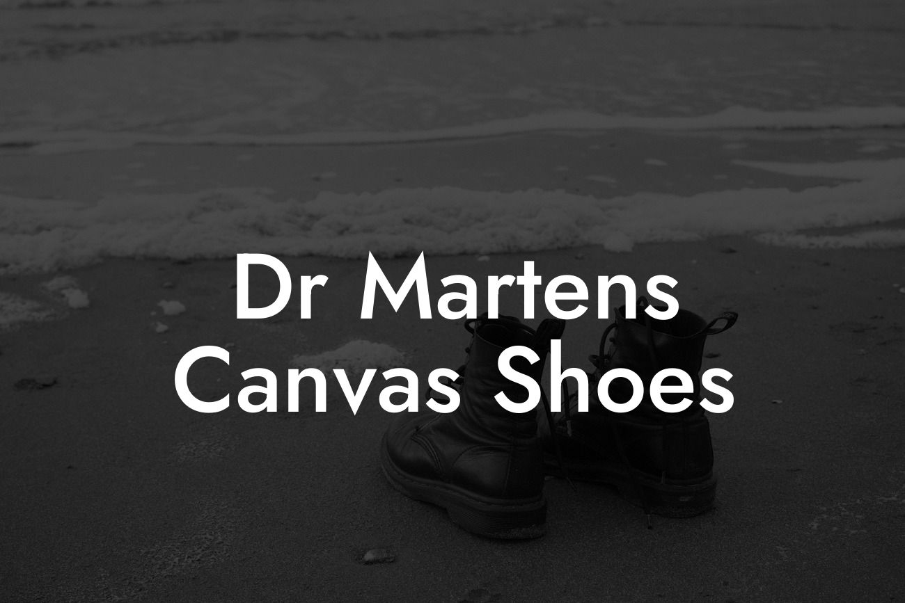 Dr Martens Canvas Shoes