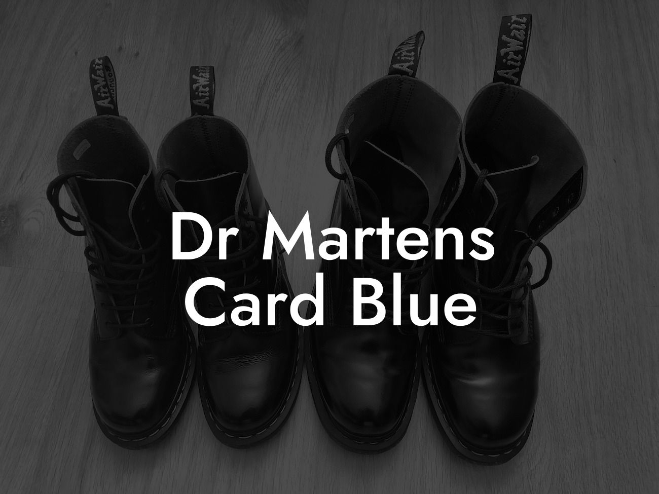 Dr Martens Card Blue